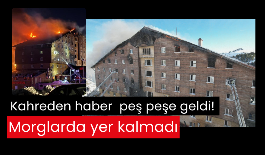 Kahreden haber peş peşe geldi! Morglarda yer kalmadı