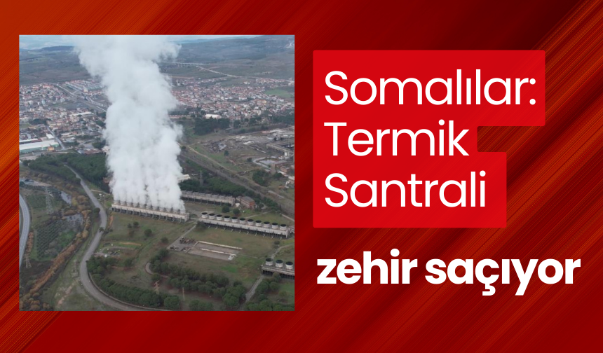 Somalılar: Termik Santrali zehir saçıyor