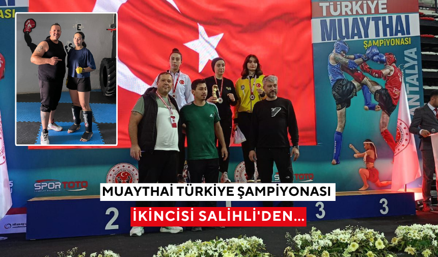 Salihlili Simge Güler, Muaythai Şampiyonası’nda Türkiye ikincisi oldu
