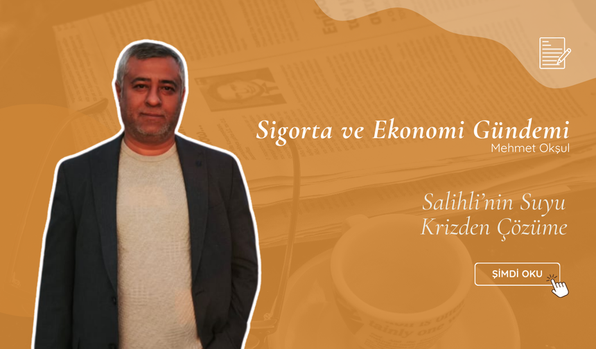 Salihli’nin Suyu Krizden Çözüme