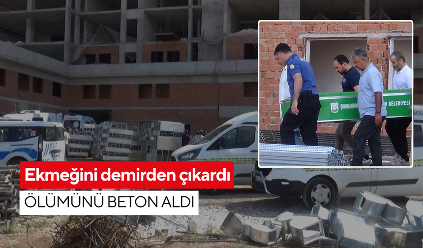 Günlük yevmiye, ölümle bitti: 8 çocuk babası işçi beton zemine çakıldı!