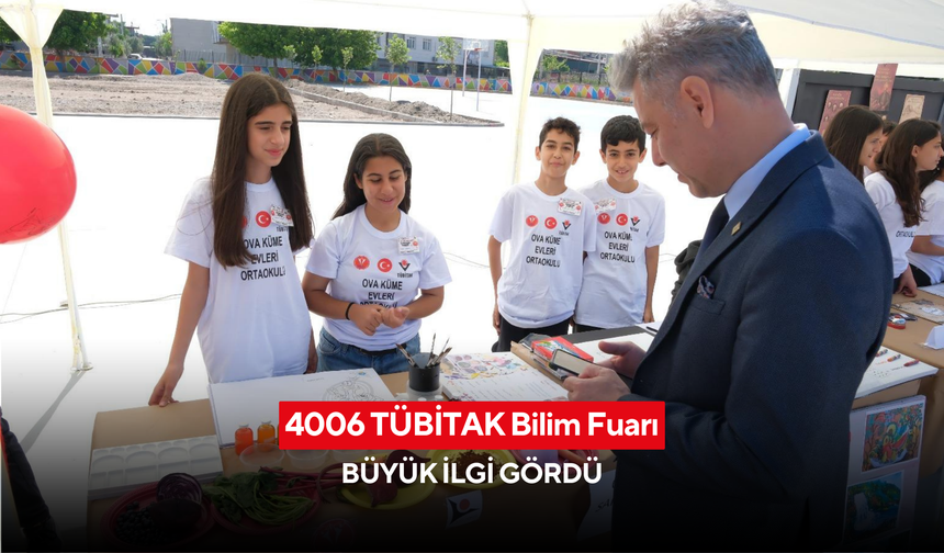 Salihli Ova Küme Evleri Ortaokulu’ndan bilim şöleni