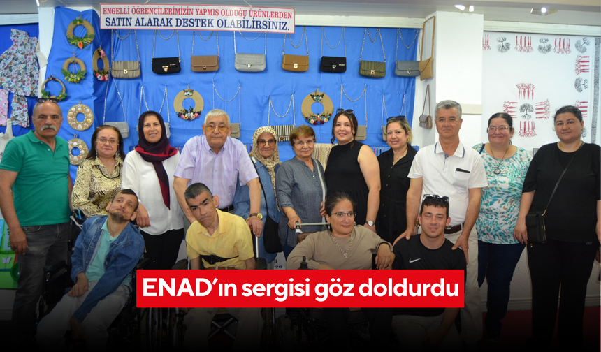 ENAD’ın sergisi göz doldurdu