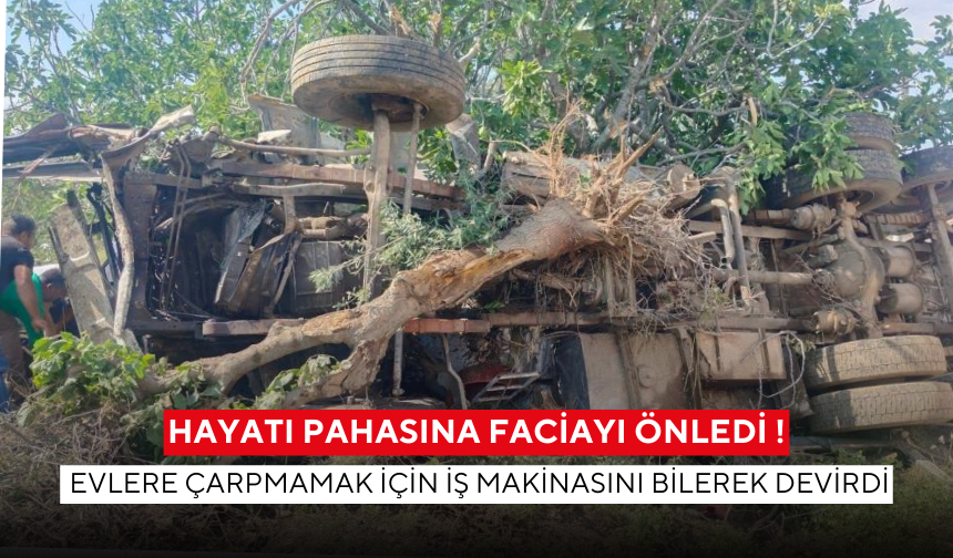 Hayatı pahasına faciayı böyle önledi...