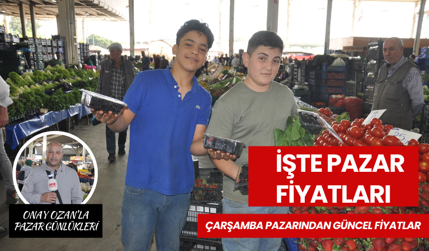 Salihli için Pazardaki Güncel Fiyatlar 21Mayıs Çarşamba | Karadut tezgaha indi