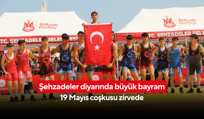 Manisa’da bayram gibi bayram! 7’den 70’e 19 Mayıs kutlamaları