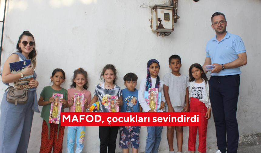 MAFOD, çocukları sevindirdi