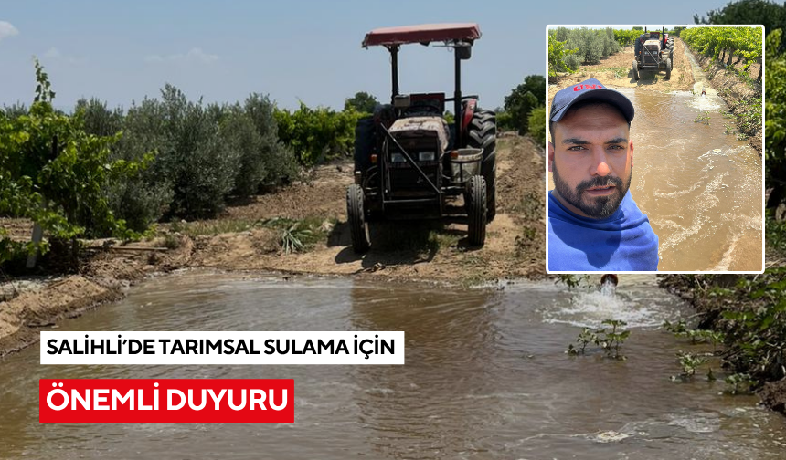 Demirköprü Barajı’ndan son rakamlar geldi… Tarımsal sulama için önemli duyuru