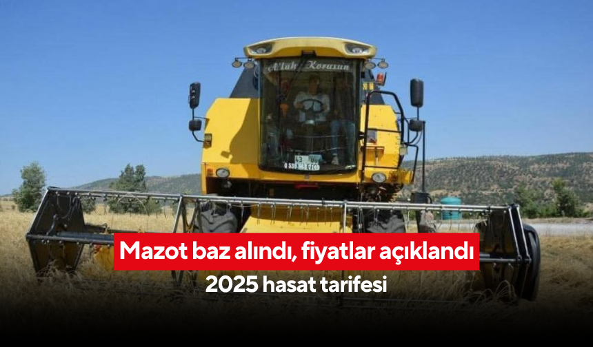 Ziraat odası açıkladı! Buğday ve arpa biçim ücretleri belli oldu