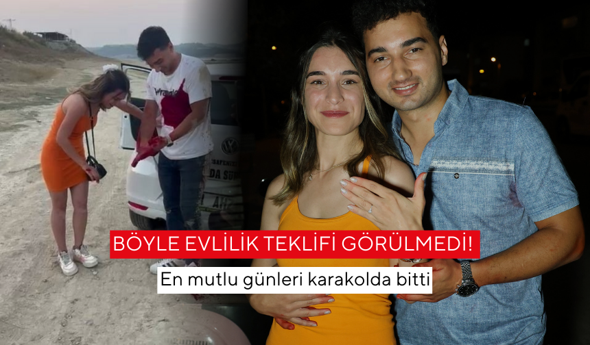 Silahla vuruldu sandılar… Evlilik teklifi karakolda bitti!