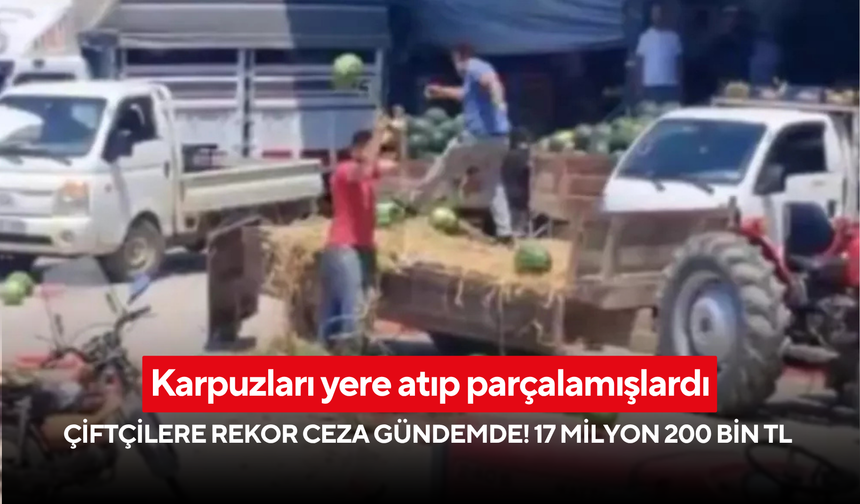 Sinirle yere atıp parçaladılar, rekor cezayla karşı karşıya kaldılar: 17 milyon TL gündemde