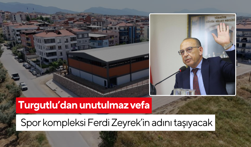 Meclisten oybirliğiyle vefa kararı... Zeyrek’in ismi spor kompleksinde yaşayacak