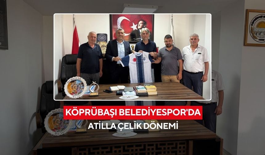 Köprübaşı Belediyespor, Salihlili antrenör Atilla Çelik’e emanet