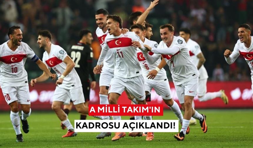 A Milli Takım'ın aday kadrosu belli oldu! Montella kararını verdi