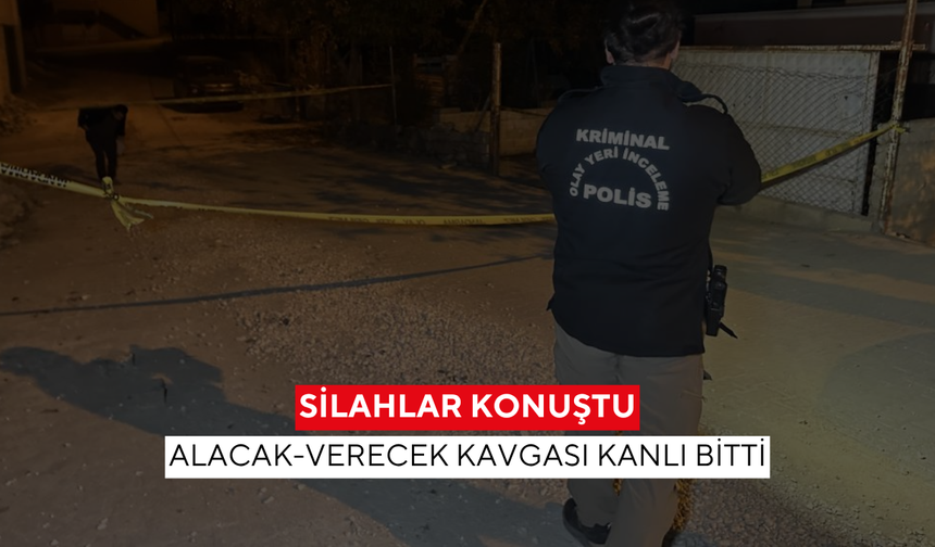 Kısa sürede büyüyen kavga, silahlı çatışmaya dönüştü... 1 ağır yaralı