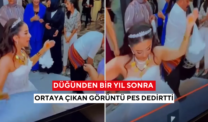 Kimse fark etmedi sandı: Bir yıl sonra izlenen kayıt, sosyal medyada gündem oldu