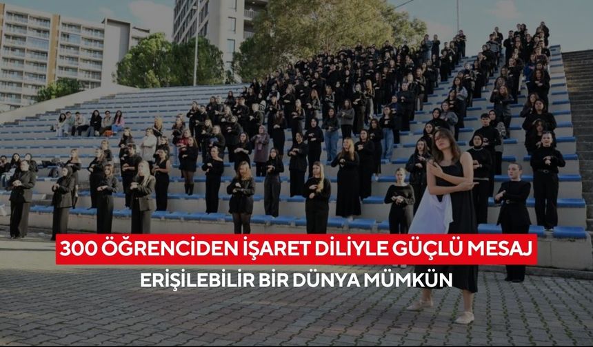 Sahnedeki sessizlik konuştu... Şiddetin görünmeyen yüzü işaret diliyle anlatıldı
