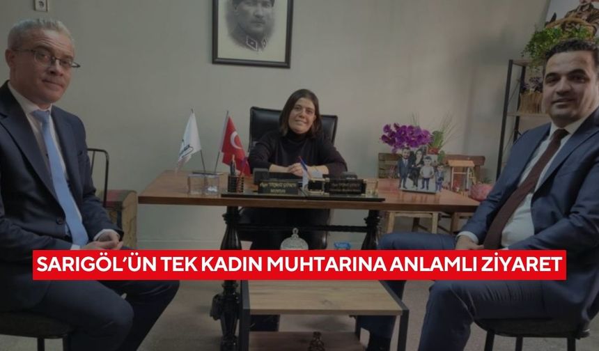 Kaymakam Dalak’tan Cumhuriyet Mahallesi’nin kadın muhtarına tam destek