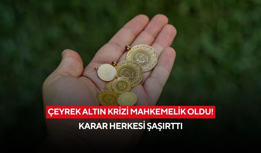 Düğünde taktığı altını geri alamayınca icraya verdi! Karar herkesi şaşırttı