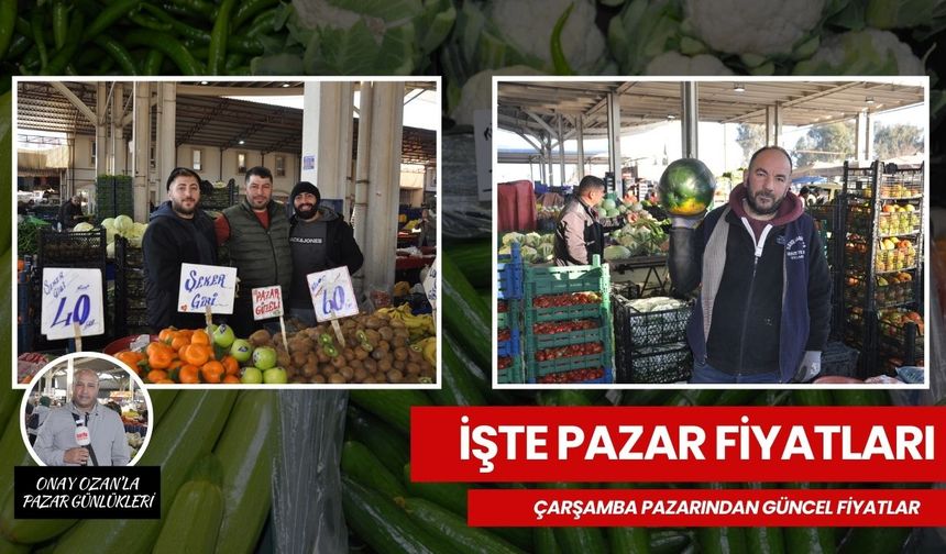 Salihli’nin Çarşamba Pazardaki Güncel Fiyatlar| Sebze fiyatları azda olsa geriledi