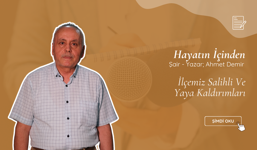 İlçemiz Salihli Ve Yaya Kaldırımları