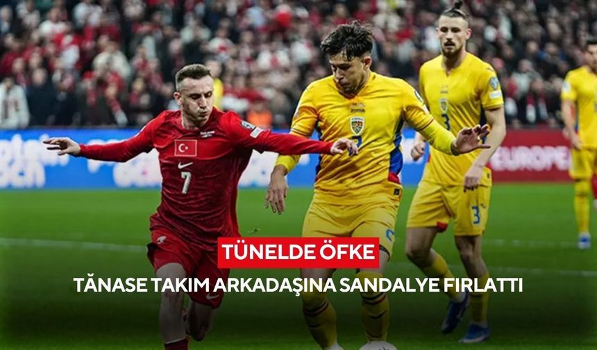 Romanya Milli Takımı tünelde çöktü... 'Tănase sandalye fırlattı!'