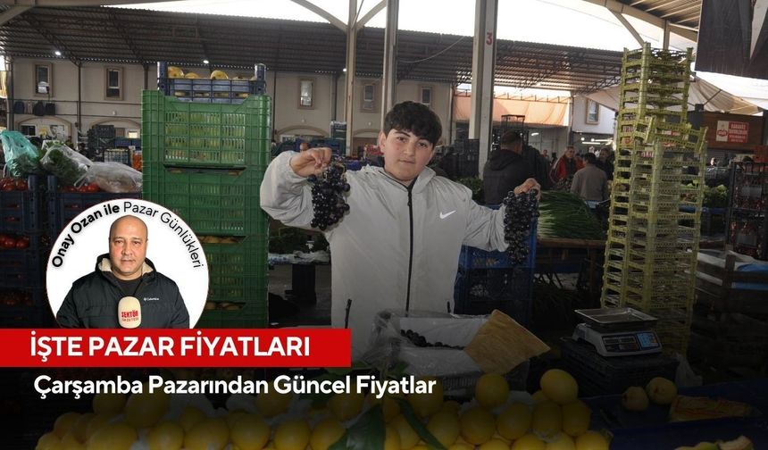 Salihli’nin Çarşamba Pazardaki Güncel Fiyatlar| Pazarda Bayram telaşı