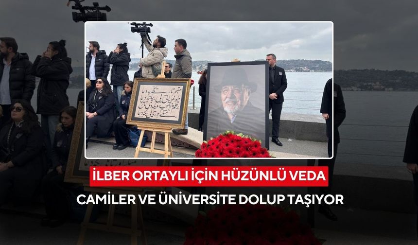 Tarihçi dev usta İlber Ortaylı için Galatasaray Üniversitesi’nde son tören...