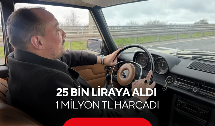 25 bin liraya hurda gibi aldı, 1 milyon TL harcayıp mücevhere dönüştürdü