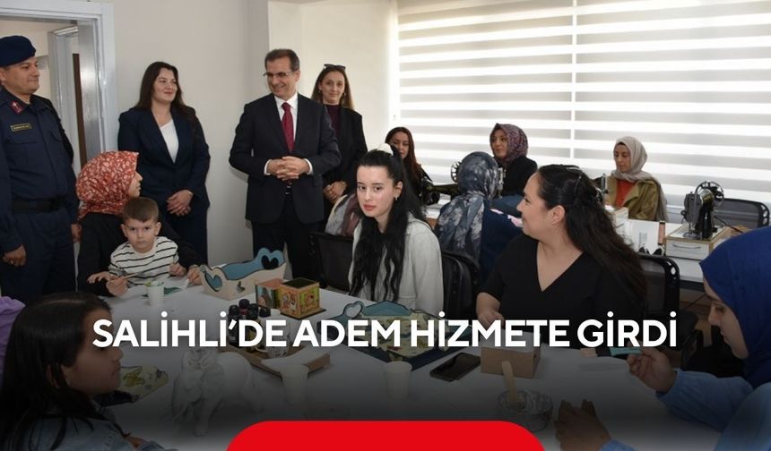 Salihli’de Aile Destek Merkezi Açıldı: Kadınlara Büyük Destek Hamlesi