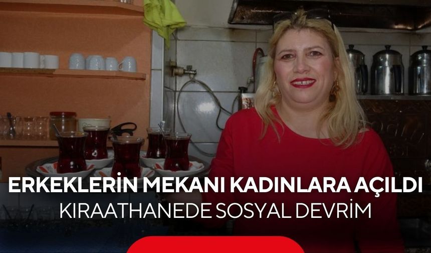 “Kadın kahveci olur mu?” Dedirten başarı! Okey masası artık herkesin...