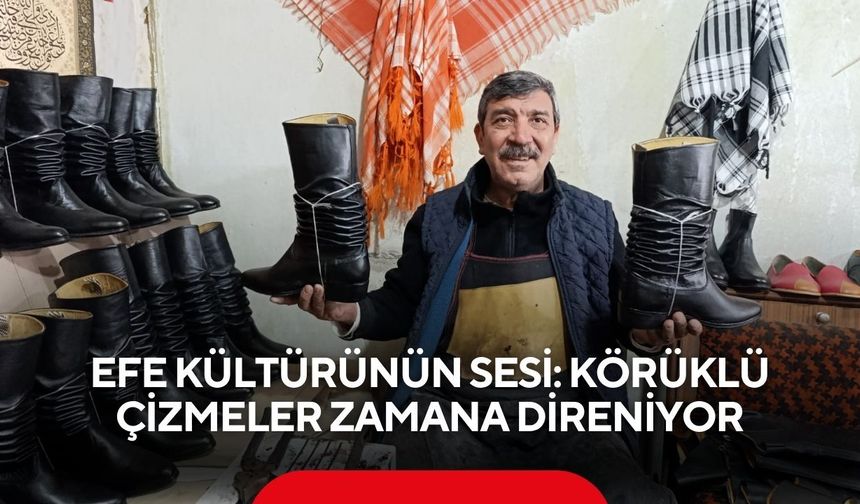 Manisa’da kaybolan mesleğin son temsilcilerinden: Körüklü çizmenin hikayesi