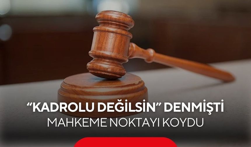 Mahkemeden emsal karar! Sözleşmeli öğretmene uzman tazminatı...