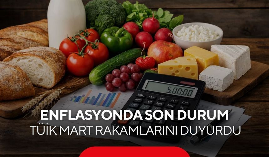 Piyasaların beklediği veri geldi! Mart enflasyonu açıklandı...