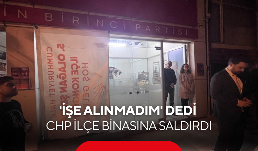 Önce saldırdı, sonra emniyete gidip teslim oldu