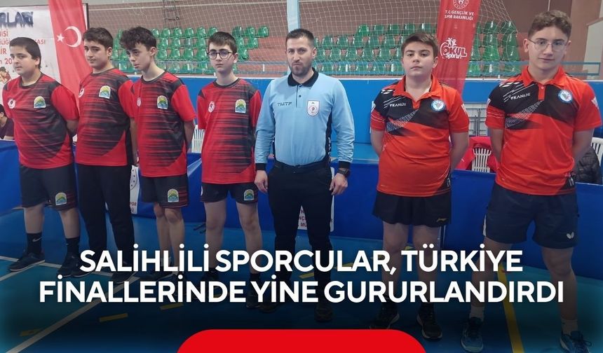 4 yıldır zirvede: Salihlili sporcular Türkiye finallerinde yine gururlandırdı