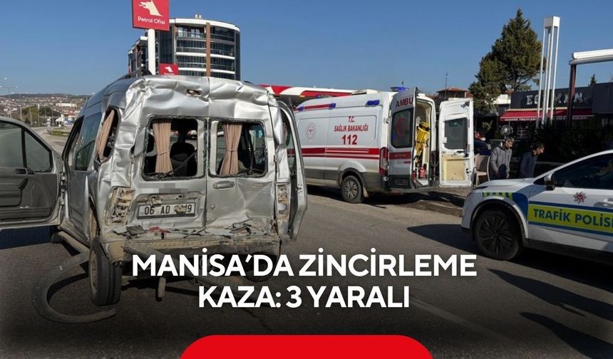 D300 karayolunda zincirleme kaza: 3 yaralı