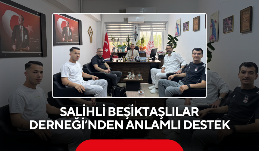 Salihli Beşiktaşlılar Derneği’nden anlamlı destek... Özel çocuklar yararına kermese katılım