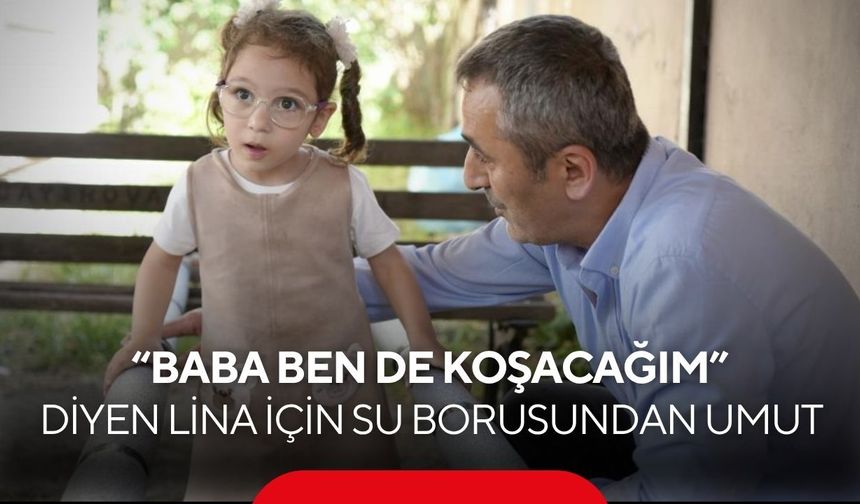 Kızının yürümesi için her şeyi yaptı... Su borusundan bariyer kurdu...