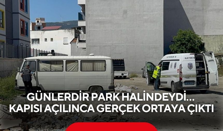 Günlerdir park halindeydi… Kapısı açılınca gerçek ortaya çıktı