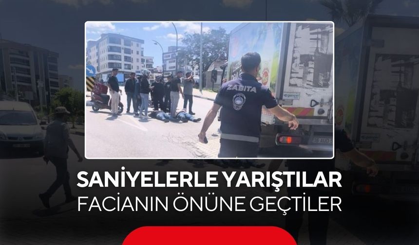 Saniyelerle yarıştılar, facianın önüne geçtiler... Turgutlu’da zabıta hayat kurtardı...