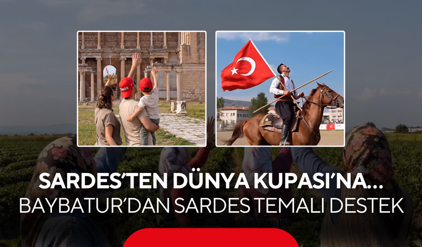 Sardes’in tarihi ruhuyla A Milli Takım’a destek