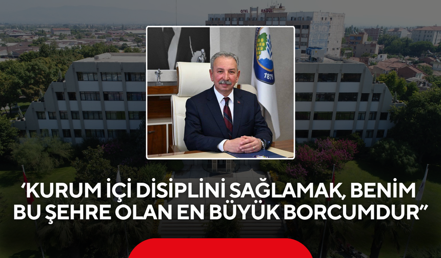 Nurlu, ‘Soruşturma izni tamamen siyasi. Kurum içi disiplini sağlamak, benim bu şehre olan en büyük borcumdur”