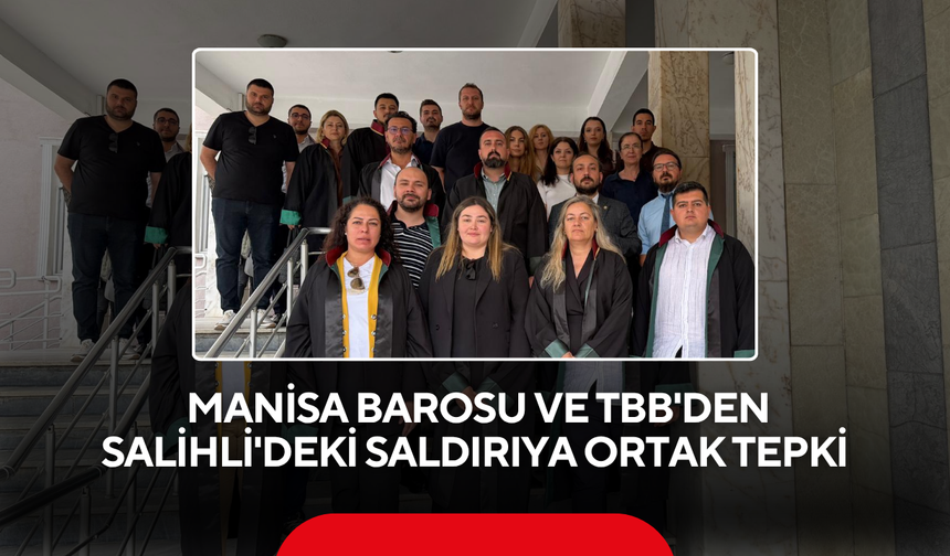 Salihli’de avukatın aracına zarar verildi... Manisa Barosu ve TBB'den Salihli'deki saldırıya sert tepki