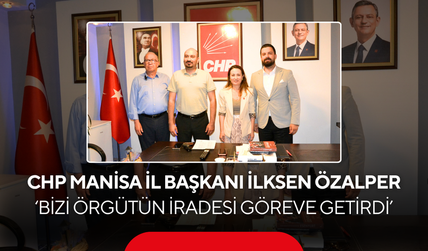 Özalper 'Bizi örgütün iradesi göreve getirdi'