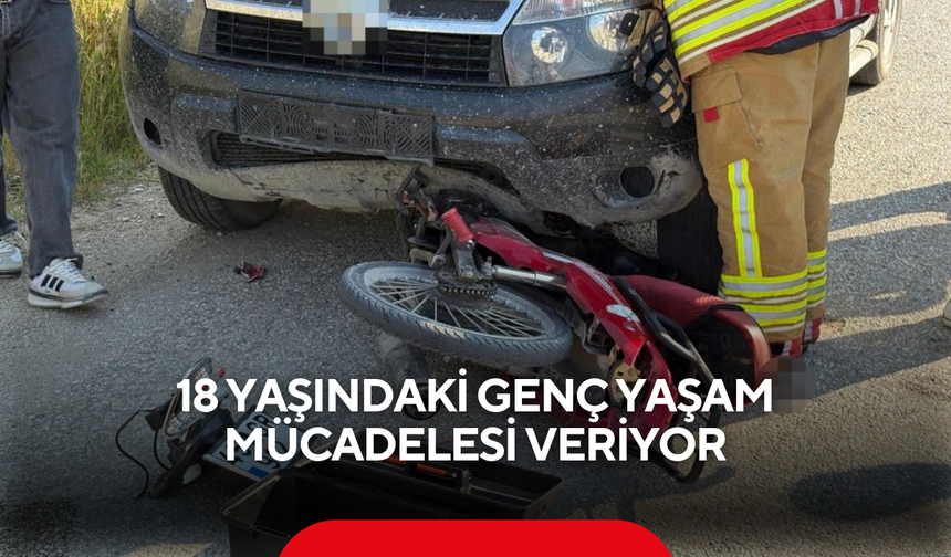 18 yaşındaki genç yaşam mücadelesi veriyor
