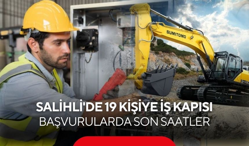 BESOT A.Ş.'den Salihli'de 19 İşçi Alımı: Başvurularda Son Gün Bugün