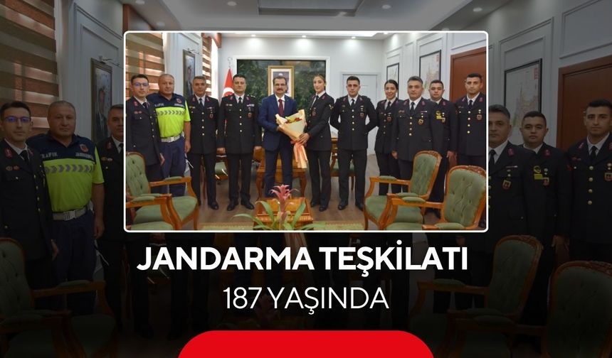 Salihli’de Jandarma Teşkilatı’nın 187. yılı kutlandı
