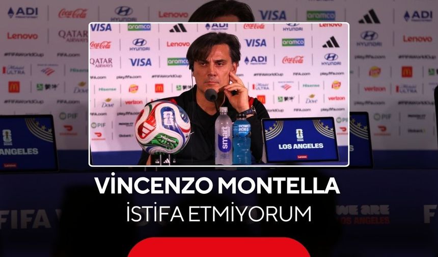 Vincenzo Montella, istifa iddialarına son noktayı koydu!
