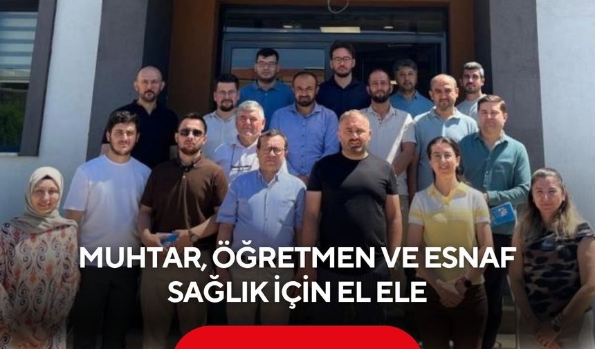 Sağlıklı yaşam için toplum seferberliği! Alaşehir’de farkındalık çalışması...